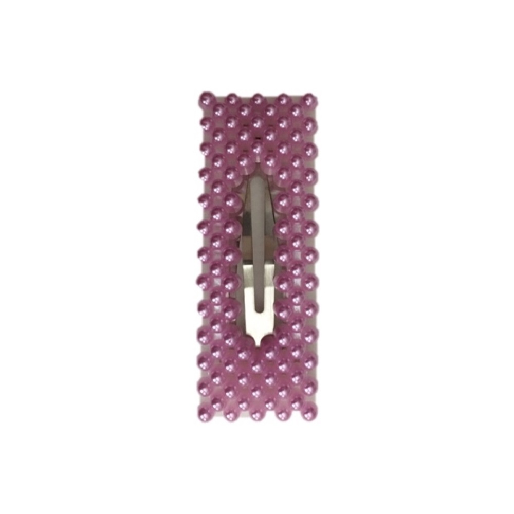 Lavender Oversized Pearl hair Barrettes